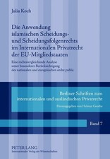 Julia Koch | Die Anwendung islamischen Scheid...