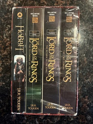 J.R.R. Tolkien 4-Book Set: The Hobbit/The Lord of the Rings Del Rey