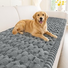 Couch Covers for Dogs Washable, Non Slip Fuzzy Pet Couch Covers for Sofa, Sof...