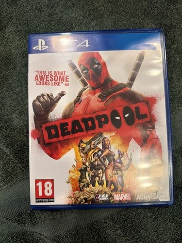 New ListingDeadpool (Playstation 4, 2015) Zero Scratches Excellent Disc No Instruction Man