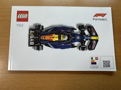 Lego Speed Champions 77243 Oracle Red Bull Bauanleitung top Zustand