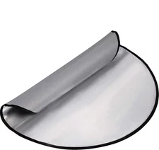 BBQ Grill Mat Fireproof Pad Flame Retardant Fiberglass Fire Blanket for Wood Bur