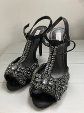 womens black evening shoes