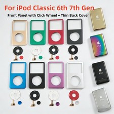 NEW Front Cover Clickwheel Back Cover Replacement For IPod Classic 6 7th 160GB