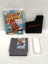 Super Mario Bros. 2 Nintendo NES SMB2 SMB Tested w/ Box Foam Sleeve