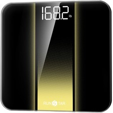 Digital Bathroom Scale for Body Weight with High Precision, Clear LED Backlig...