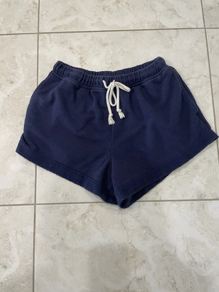 Aerie Blue Comfy Drawstring Shorts Size Small - Image 4 of 4
