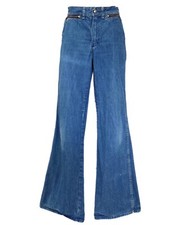 Vintage 70s Wrangler Bell Bottom Flare Hippie Boho Denim Jeans Meas. 26x32