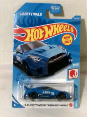 #ad Hot Wheels 2021 LB Silhouette Works GT Nissan 35GT RR VER.2 HW J Imports 1:64 $3.95