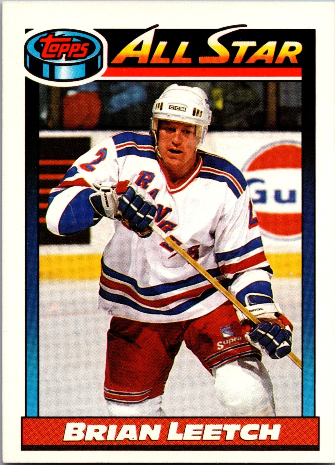 1991-92 Topps - #269 Brian Leetch