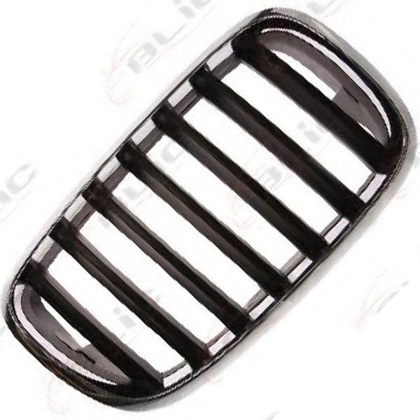 Schwarz Chrom Attrappe Grill Rechts FüR BMW X5 E70 X6 E71 E72 Oe: 51137185224-image