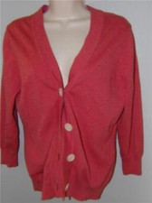 boden 3/4 Dark orange cardigan cotton sweater top 14