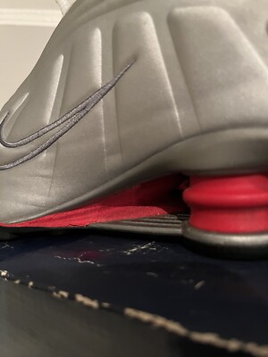 Size 13 - Nike Shox R4 2000 OG Comet Red Kendrick Lamar | eBay