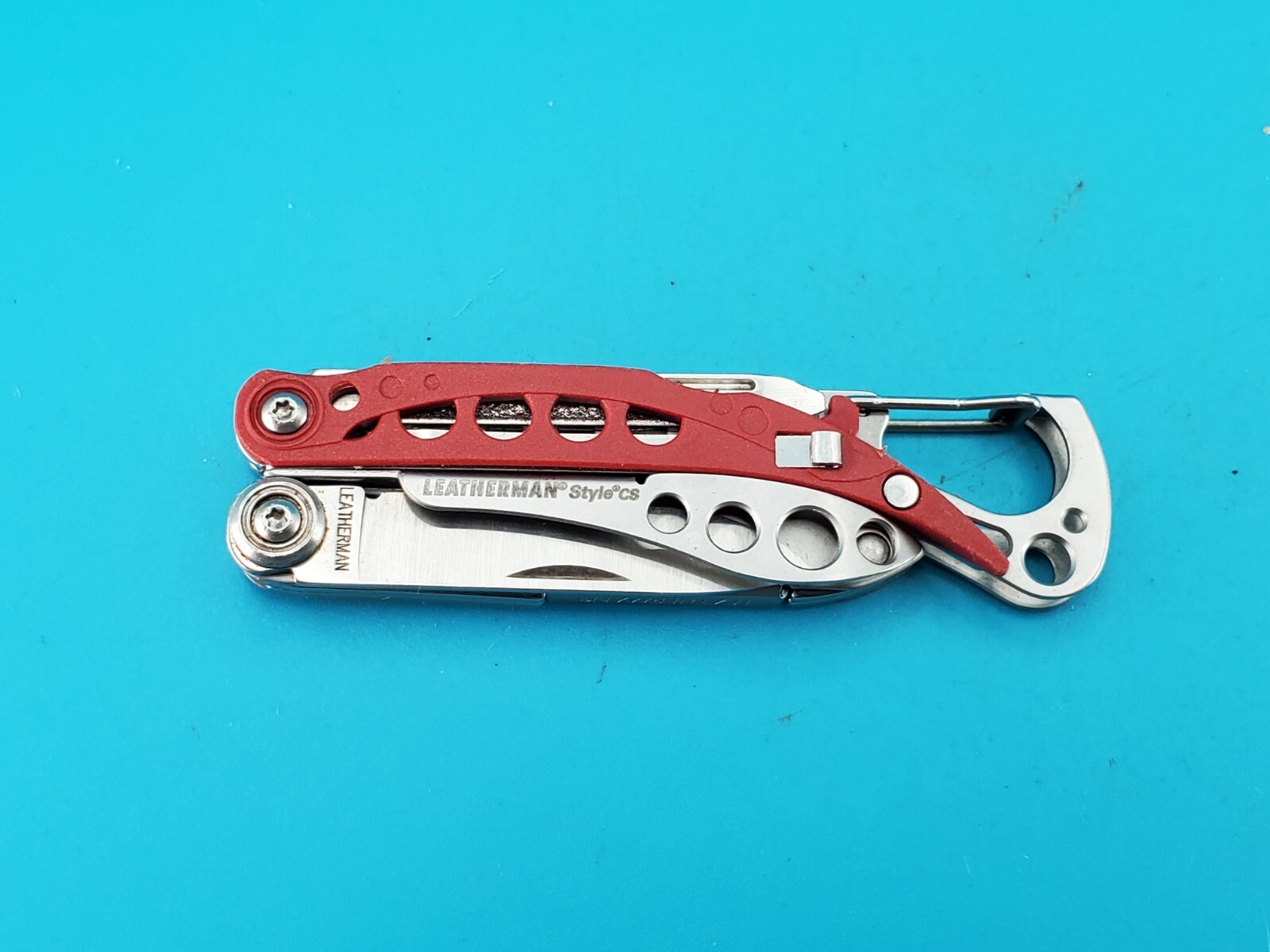 Leatherman Style CS Red MultiTool! FAST SHIPPING! eBay