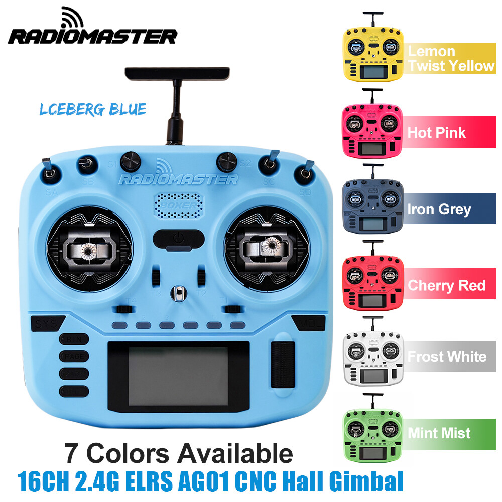 RadioMaster Boxer Crush Radio Transmitter 2.4G 16CH M2 ELRS Remote