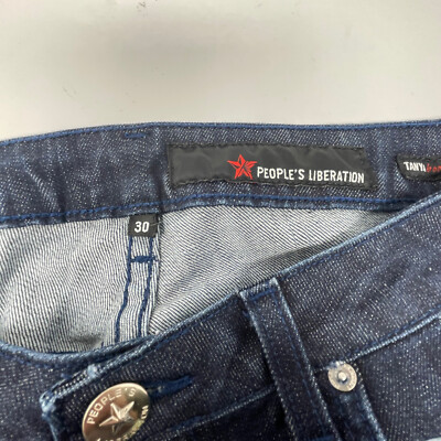 Jean Femme People's Liberation Taille 25 - Coupe Skinny Bootcut, Longueur Intérieure 33.5 Pouces, Neuf Avec étiquettes