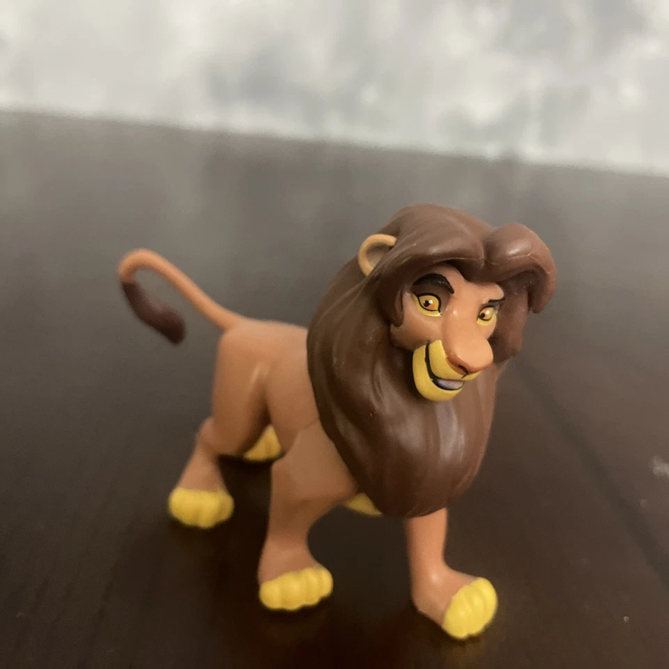 Disney Rey León Lote de 4 Figuras de Juguete Simba Mufasa Timón Pumpaa Foto 4 de 4