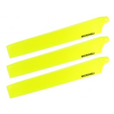 Microheli Plastic Triple Main Blade 150mm (For MH Triple Blade Conversion Set)
