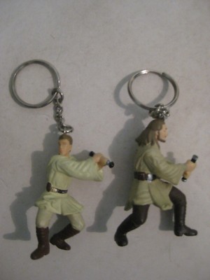 2 Stück Schlüsselanhänger von Star Wars Episode I. 