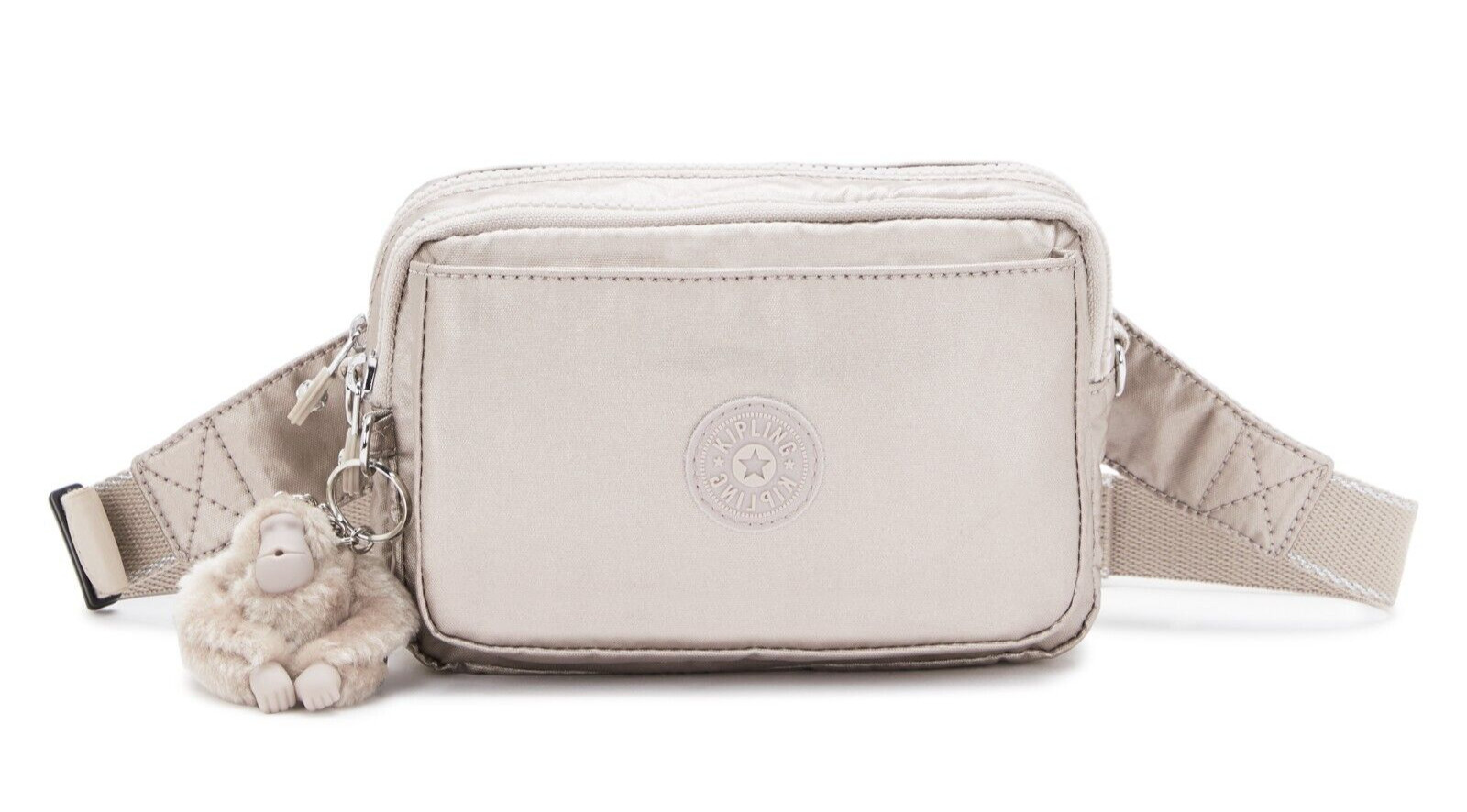 Kipling ABANU MULTI 2-in-1 Crossbody and Bum Bag  - Metallic Glow RRP £83