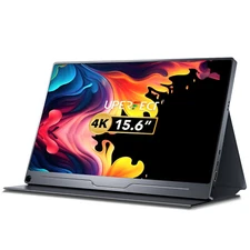 UPERFECT 15.6" 4K Portable Monitor UHD Screen 3840*2160 Display For Microsoft 