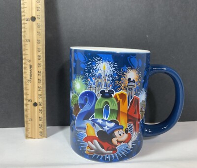 Disney Parks Ceramic Coffee Mug Cup Walt Disney World 2014 Wizard Mickey |  eBay