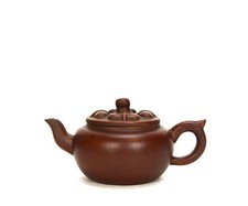 Superb Fine Chinese Yixing Zisha Carved Ceramic Teapot with Seal Mark