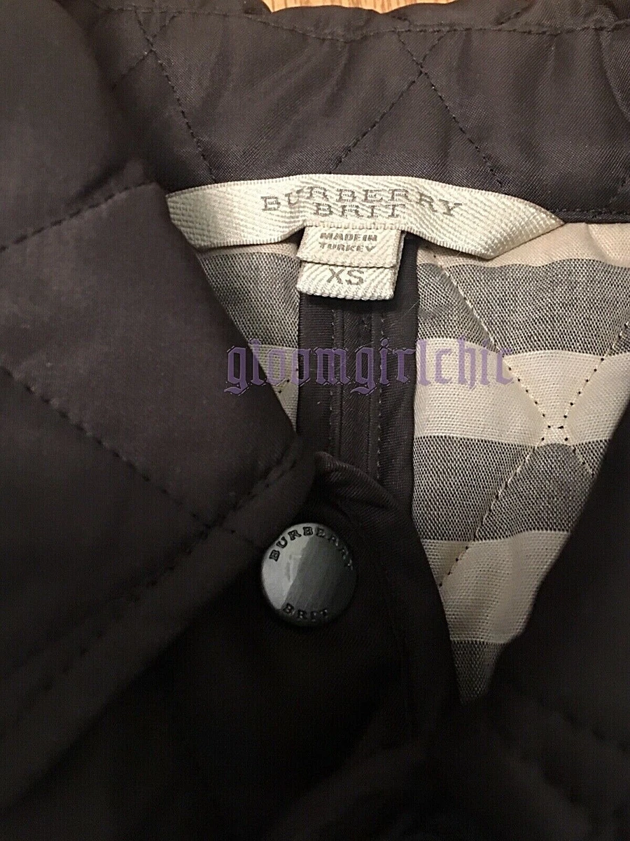 Burberry quilted jacket clearance made in turkey