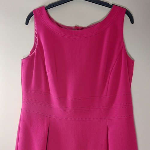 M&S Marks & Spencer Dress, Smart Shift Dress, Sleeveless, Lined, Size 14, New - Picture 3 of 10
