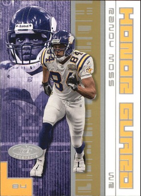 2001 Fleer Hot Prospects Honor Guard Vikings Football Card #27 Randy Moss