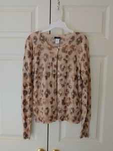 j crew leopard cardigan