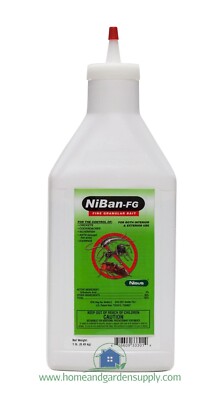 Niban FG Fine Granular Insect Bait 1 lb Bottle by Nisus Corporation