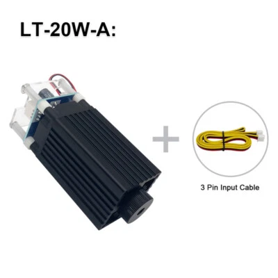 LASER TREE 4W 450nm Laser Engraving DIY Cutting Module Adjustable Focal