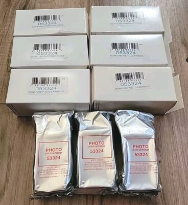 LOT of 9 - Primera 053324 SIGNATURE PHOTO Ink Cartridges **NEW**
