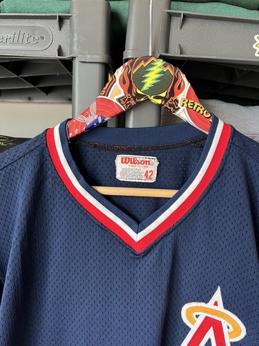 Vintage 1983 California Angels #44 Jackson Sample Pro Cut Wilson Jersey RARE - Picture 3 of 9