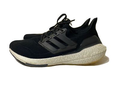 Adidas UltraBoost 21 Sneaker Running Shoe Black Cloud White FY0402