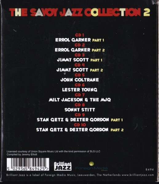 ジャズ・ラテン・ボサノバ 3枚セット Vol. 1-Savoy Collection by Various (CD, 2007) for sale
