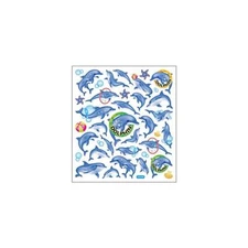 Scrapbooking Crafts Stickers Dolphin Fun Dolphins Hoops Title Big Small Repeats