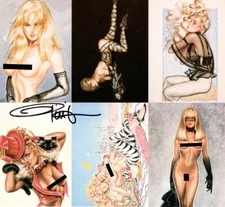 Uncut The Best of Olivia All-Chromium Collectors Cards 1994 Signed