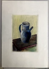 Franz Ehmke 1928 -2018 GDR Painter Mug Still Life Jug Table