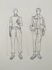 fashion illustration - Original Sketch