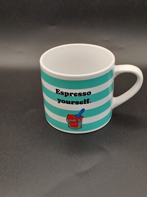 Morph - Espresso Yourself - Ta-Da - Aardman - Comic Relief Becher - selten - gebraucht