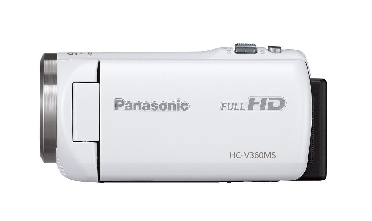 Panasonic HD Video Camera V360MS 16GB HC-V360MS-W White New in Box