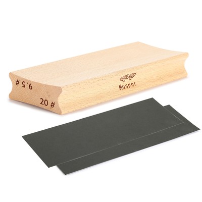 Guitar Radius Sanding Block Wooden Two-Way Radius Sanding Block for Fret G3U5