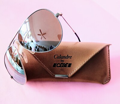 CEBE 2000 - France 90er Jahre - Vintage Pilotenbrille - Neu mit Etui !
