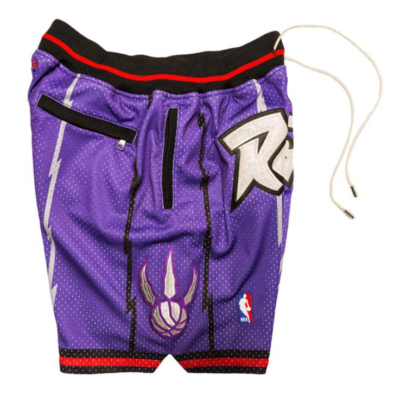 Men's Mitchell & Ness Toronto Raptors Just Don Throwback Authentic