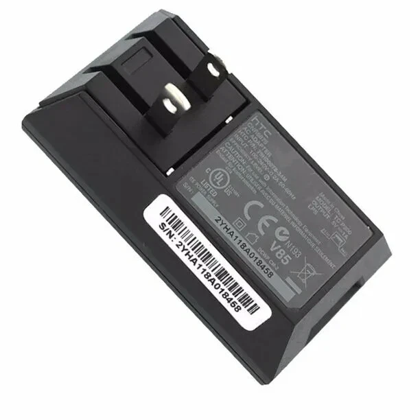 NUEVO Adaptador Cargador de Pared Original HTC TCP300 con Puntas Plegables para Dispositivos Móviles Foto 3 de 4