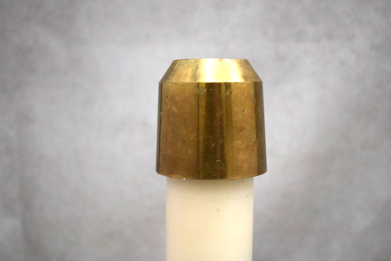 Used Brass Candle Followers, Burners for 2" Candles, 7 available (CU752