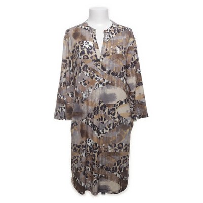 Ang'i, Blusenkleid, Größe: L, Mehrfarbig, Elasthan/Polyester/Viskose, Damen #cai