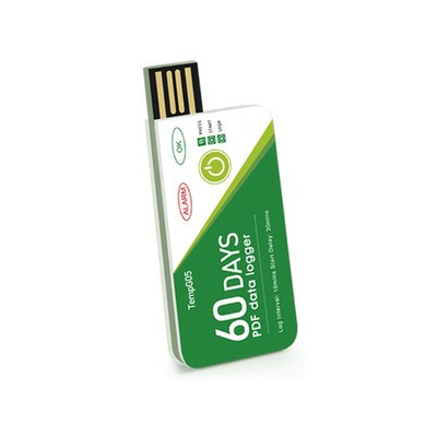 60 Day USB Temperature Data Recorder -30°C-+60°C with Report Tr8238